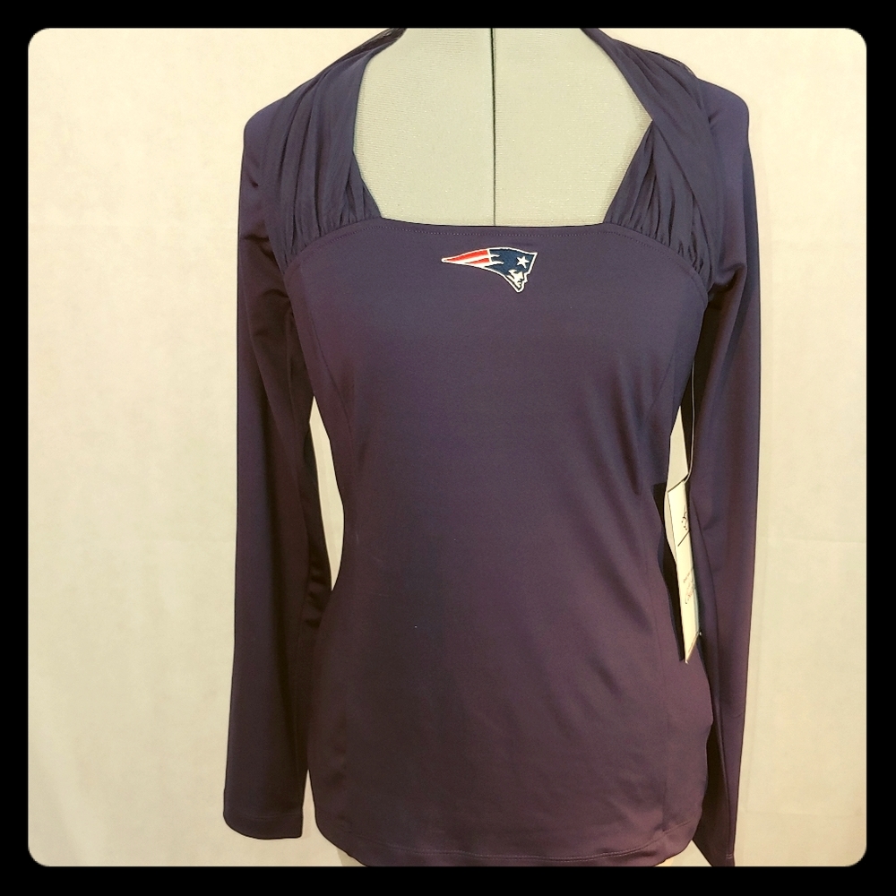 All Sport Couture Patriots NFL Team Apparel NWT